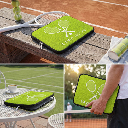 Personalized Tennis Laptop Sleeve