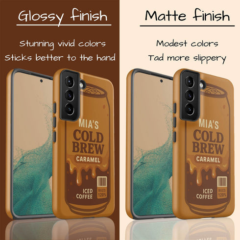 Personalized Coffee Lovers Cold Brew Galaxy Case
