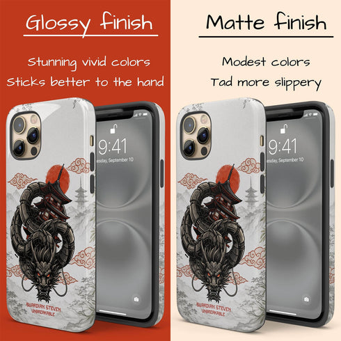 Personalized Dragon Guardian iPhone Case