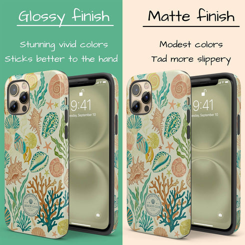 Personalized Beach Club Society iPhone Case