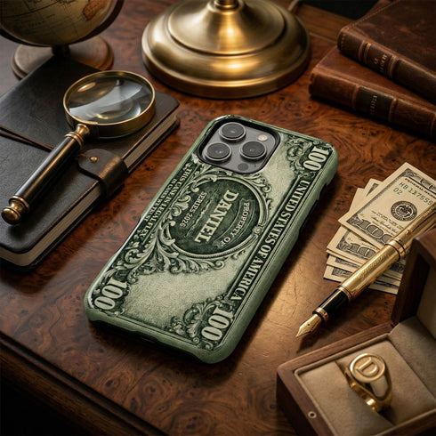 Personalized Classic 100 Dollar Note iPhone Case