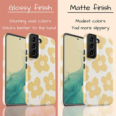Personalized Soft Bloom Galaxy Case