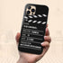 Personalized Movie Directors Clapperboard iPhone Case