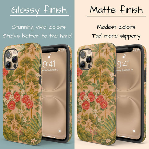 Personalized Paradise Garden iPhone Case