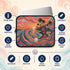 Personalized Ocean Flow Laptop Sleeve