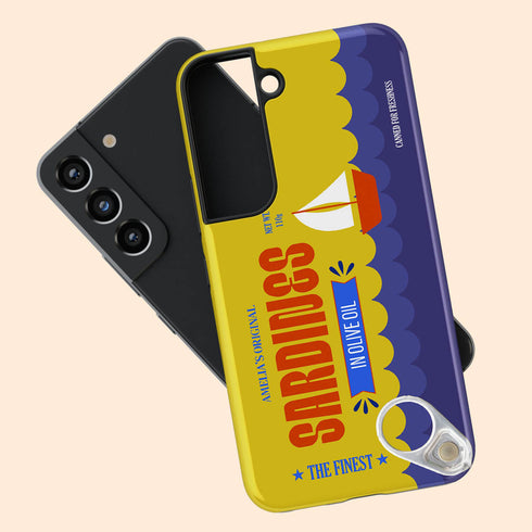 Personalized Retro Sardines Tin Can Galaxy Case