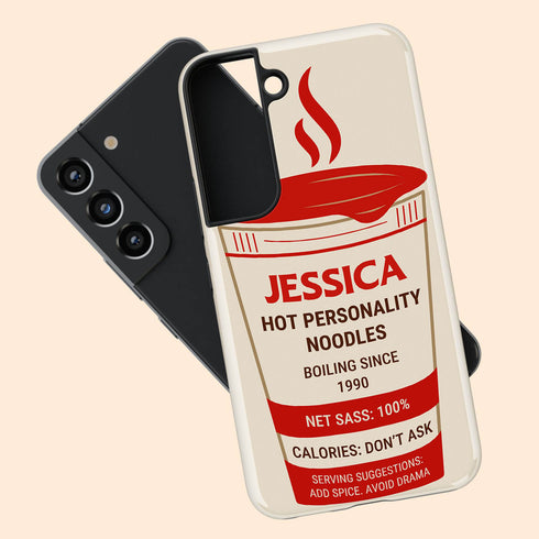 Personalized Funny Instant Noodles Cup Galaxy Case
