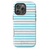 Personalized Coastal Stripes Collection iPhone Case