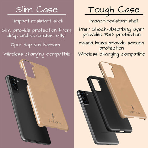 Custom G Clef Music Note Symbol Galaxy Case