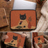Personalized Zen Cat Laptop Sleeve
