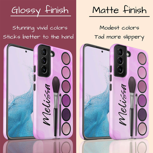 Personalized Glamorous Makeup Kit Galaxy Case