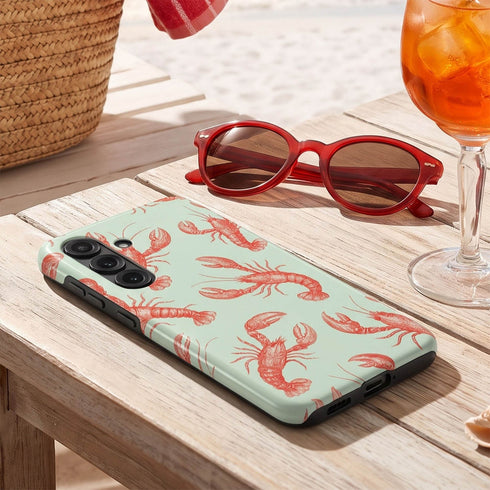 Personalized Lucky Lobsters Galaxy Case