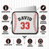 Personalized Baseball Laptop Sleeve