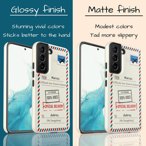 Personalized Classic Mailing Envelope Galaxy Case