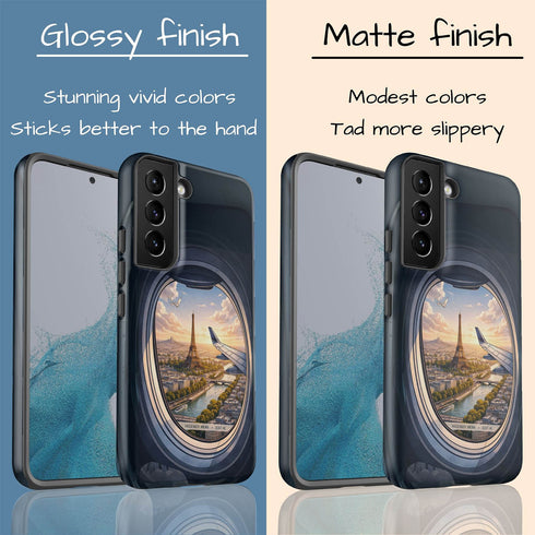 Personalized Iconic Window Seat Galaxy Case