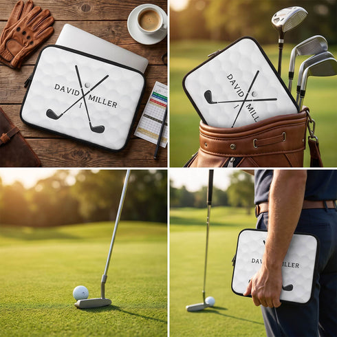 Personalized Golf Laptop Sleeve