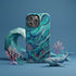 Personalized Polygon Glass Whale iPhone Case