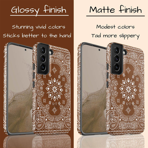 Personalized Iconic Paisley Bandana Galaxy Case