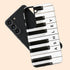 Personalized Music Lover Piano Keys Galaxy Case