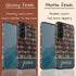 Custom Name Bookshelf Academia Galaxy Case