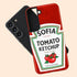 Personalized Hot Tomato Ketchup Bottle Galaxy Case