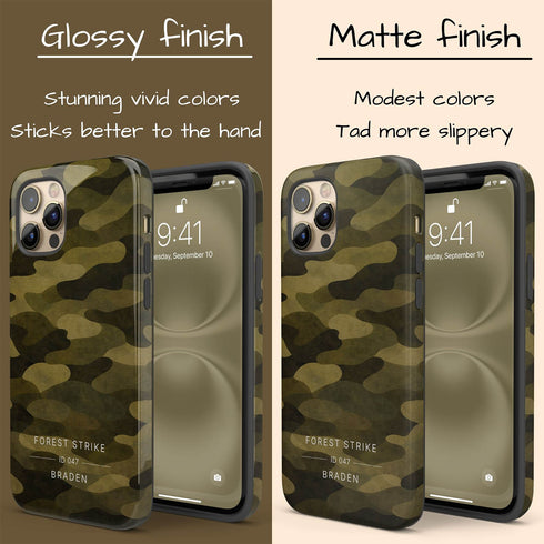 Personalized Classic Tactical Camo iPhone Case