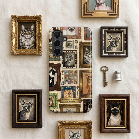 Personalized Cat Gallery Galaxy Case