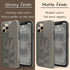 Personalized Minimalist Two-Tone Terra iPhone Case