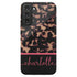 Custom Name Dark Tortoiseshell Galaxy Case