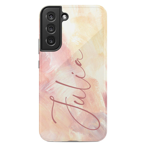 Acrylic Paint Custom Signature Personalized Name Galaxy Case