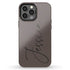Custom Signature Name Earth Tones iPhone Case - Dark
