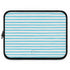 Personalized Coastal Stripes Laptop Sleeve