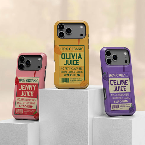 Personalized Refreshing Juice Box iPhone Case