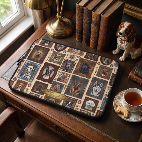 Personalized Dog Gallery Laptop Sleeve