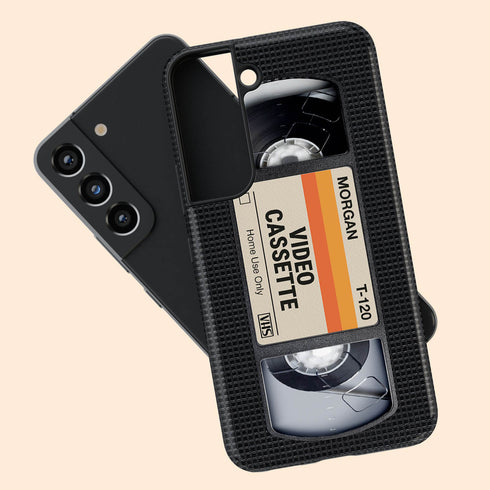Personalized Retro VHS Video Cassette Galaxy Case