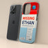 Personalized Emotional Milk Carton iPhone Case