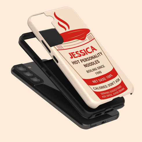 Personalized Funny Instant Noodles Cup Galaxy Case