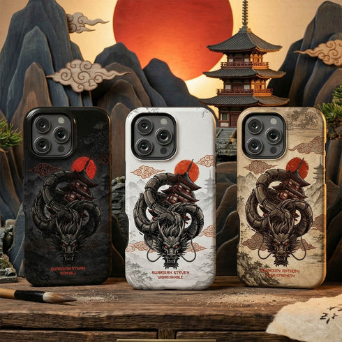 Personalized Dragon Guardian iPhone Case