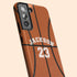 Sports Basketball Player & Number Galaxy Case