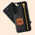 Personalized Denim Zipper Leather Patch Galaxy Case