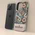 Custom Name Botanical Wildflowers Meadows iPhone Case