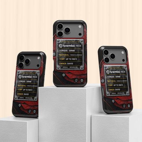 Personalized Racing Brake Caliper iPhone Case