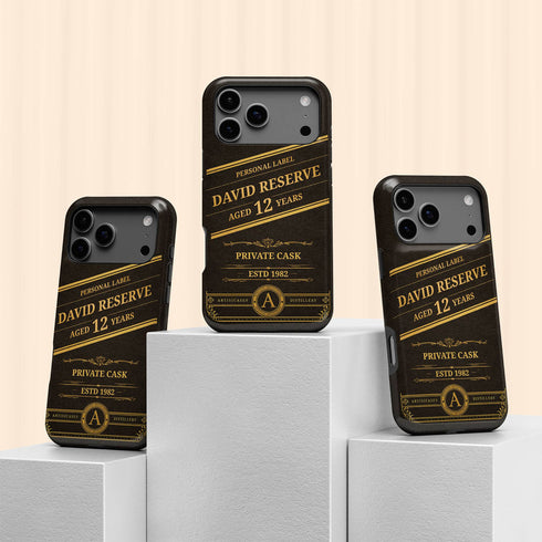 Personalized Prestigious Vintage Scotch iPhone Case