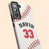 Custom Baseball Player & Number Galaxy Case