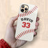 Custom Baseball Player & Number iPhone Case