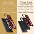 3D Custom Name Dark Tort Galaxy Case