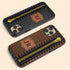 Personalized Denim Zipper Leather Patch iPhone Case