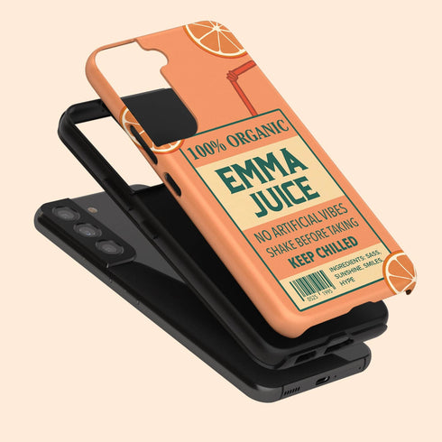 Personalized Refreshing Juice Box Galaxy Case