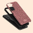 Nude Leopard Custom Monogram Galaxy Case