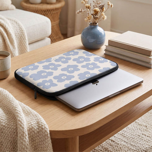 Personalized Soft Bloom Laptop Sleeve